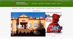 Desktop Screenshot of biblioteka.ozarow-mazowiecki.pl